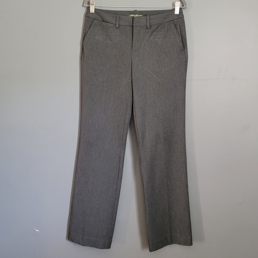 Eddie Bauer‎ Women's Mercer Fit Trousers Gray Pants. Size 2
